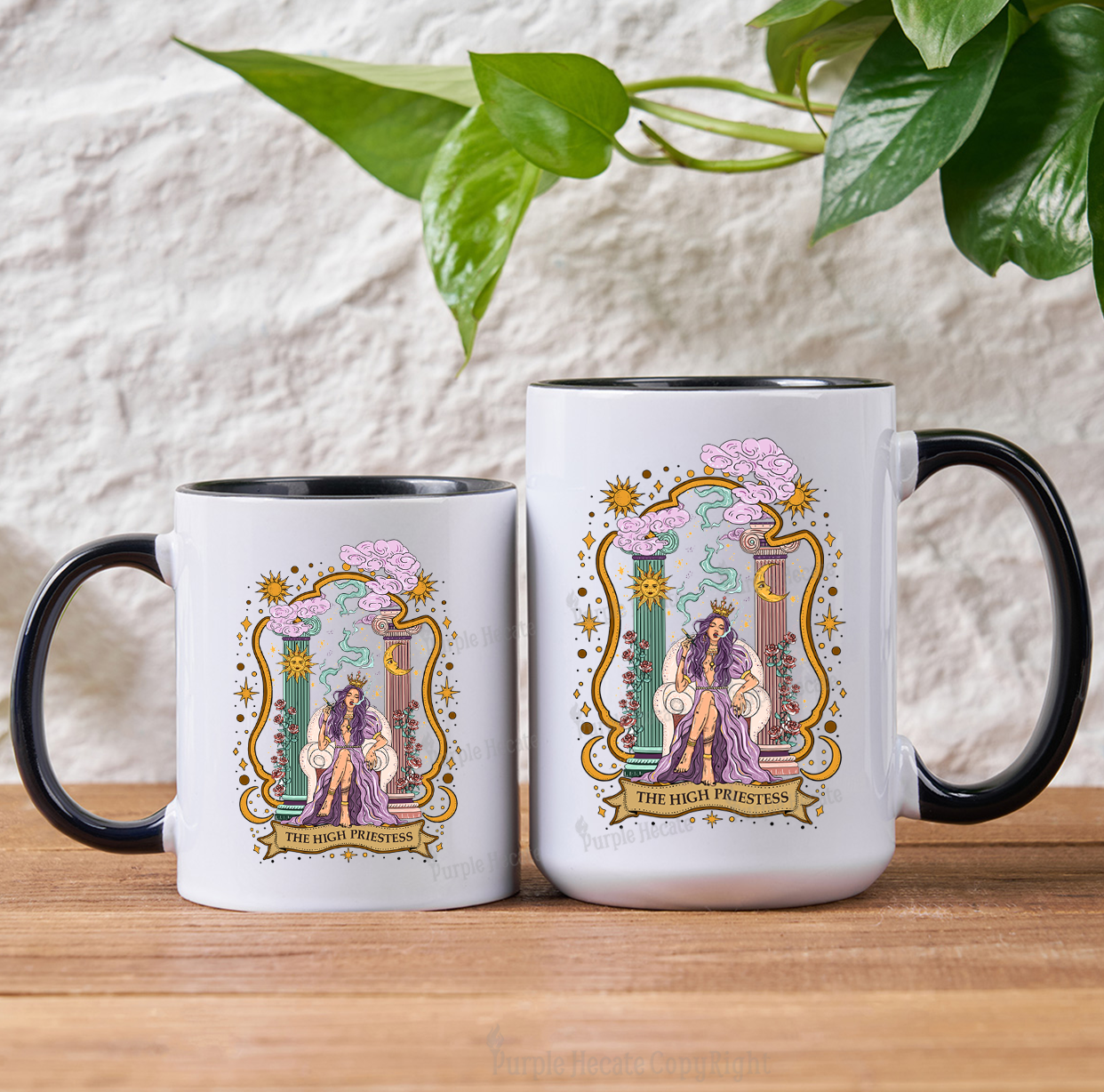 Purplehecate The High Priestess Goddess Mug