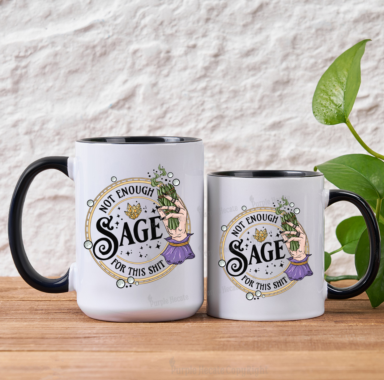 Purplehecate Not Enough Smudge for This Shit Mug