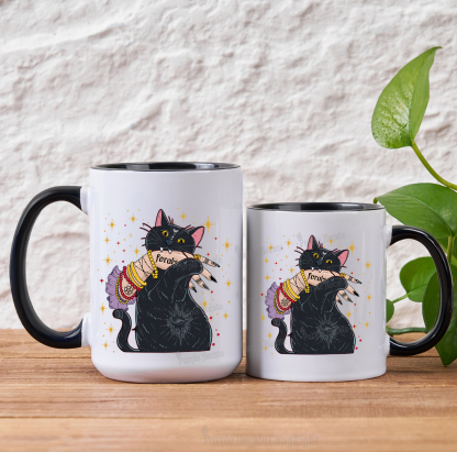 Purplehecate Feral Cat Mug