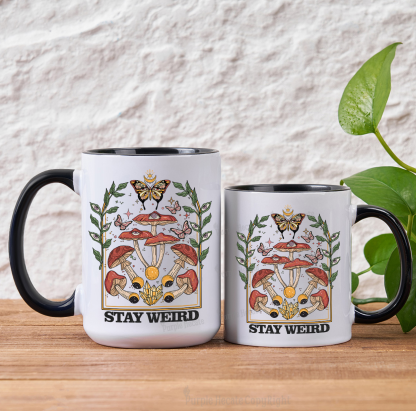 Purplehecate Stay Weird Mug