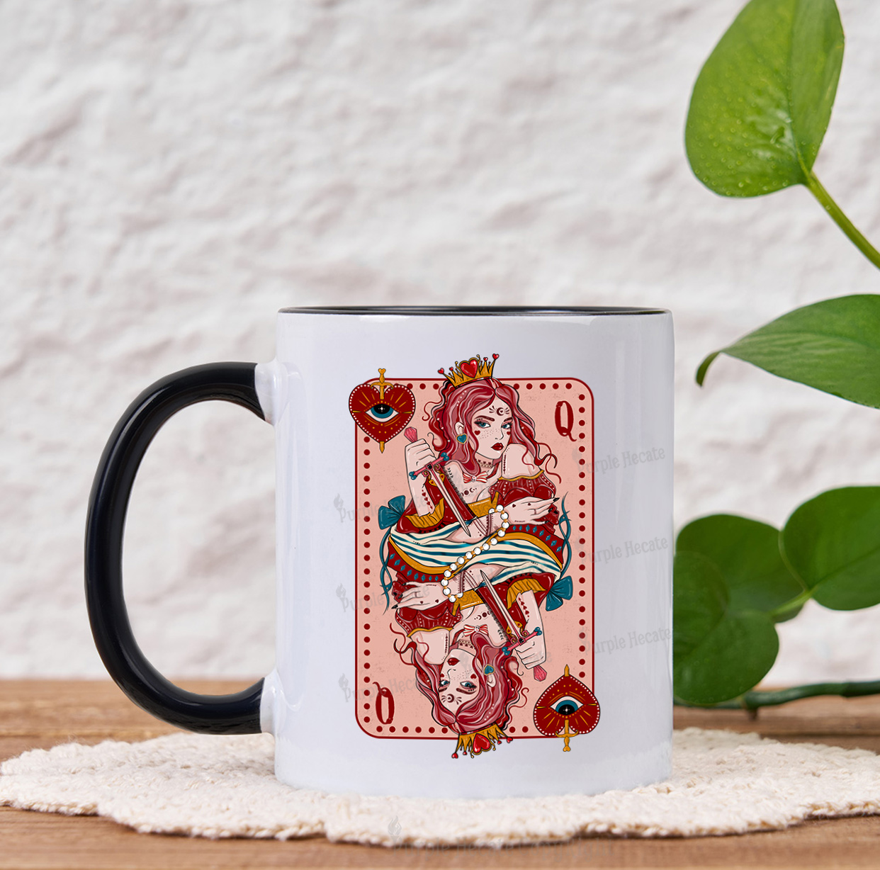 Purplehecate Queen of Hearts Mug