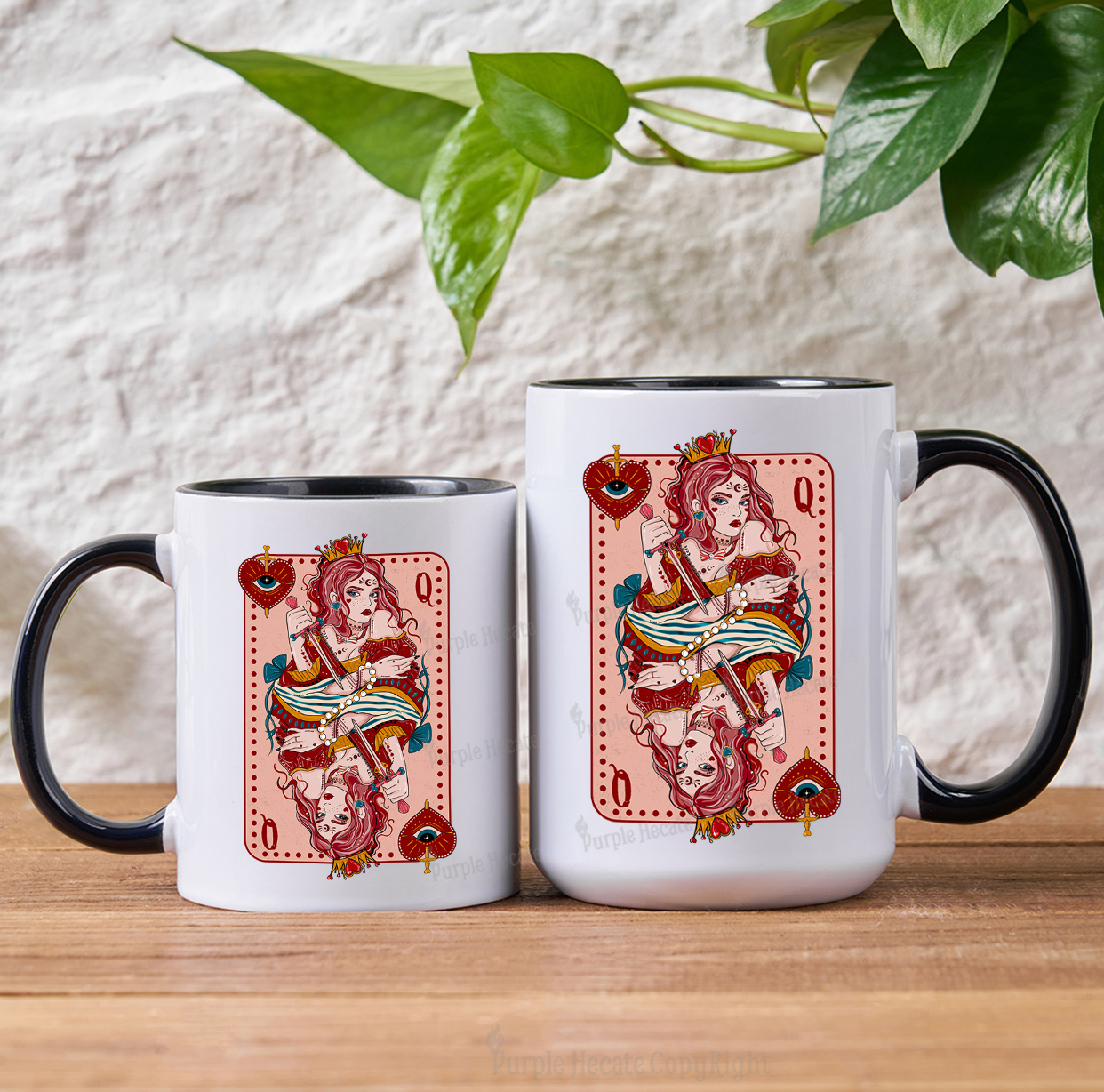 Purplehecate Queen of Hearts Mug