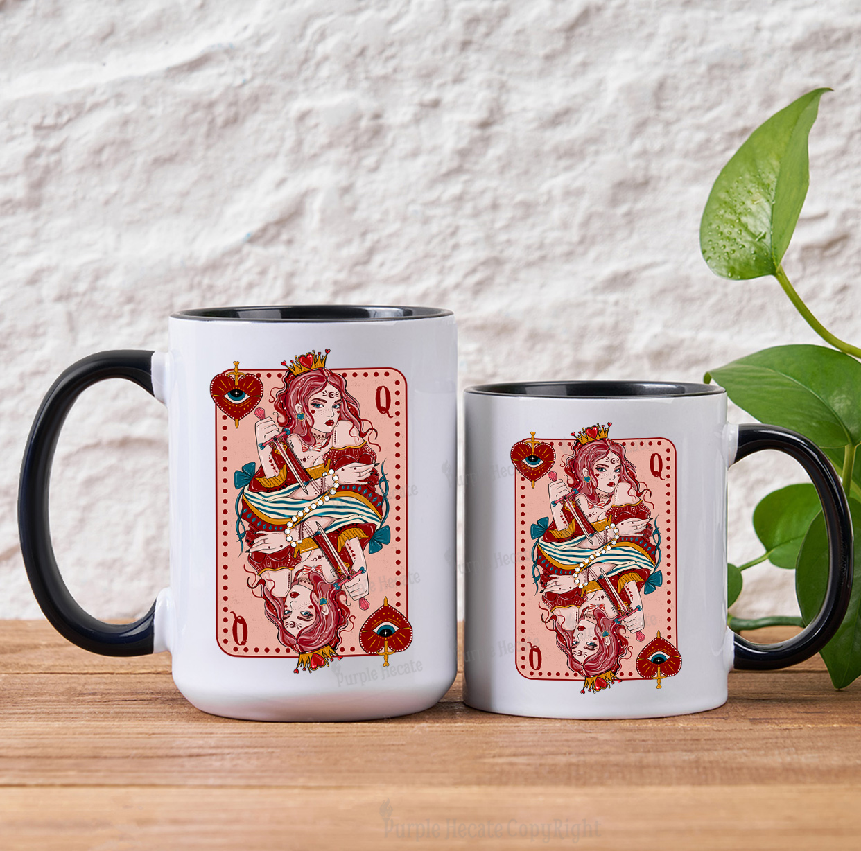 Purplehecate Queen of Hearts Mug