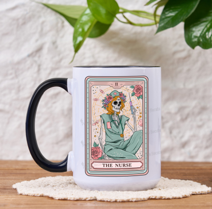 Purplehecate The Nurse Tarot Mug