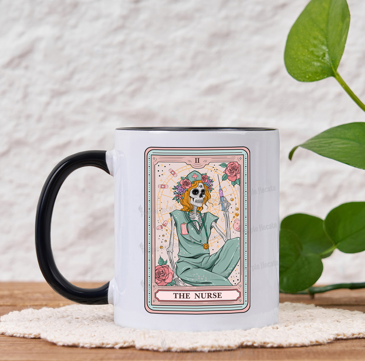 Purplehecate The Nurse Tarot Mug