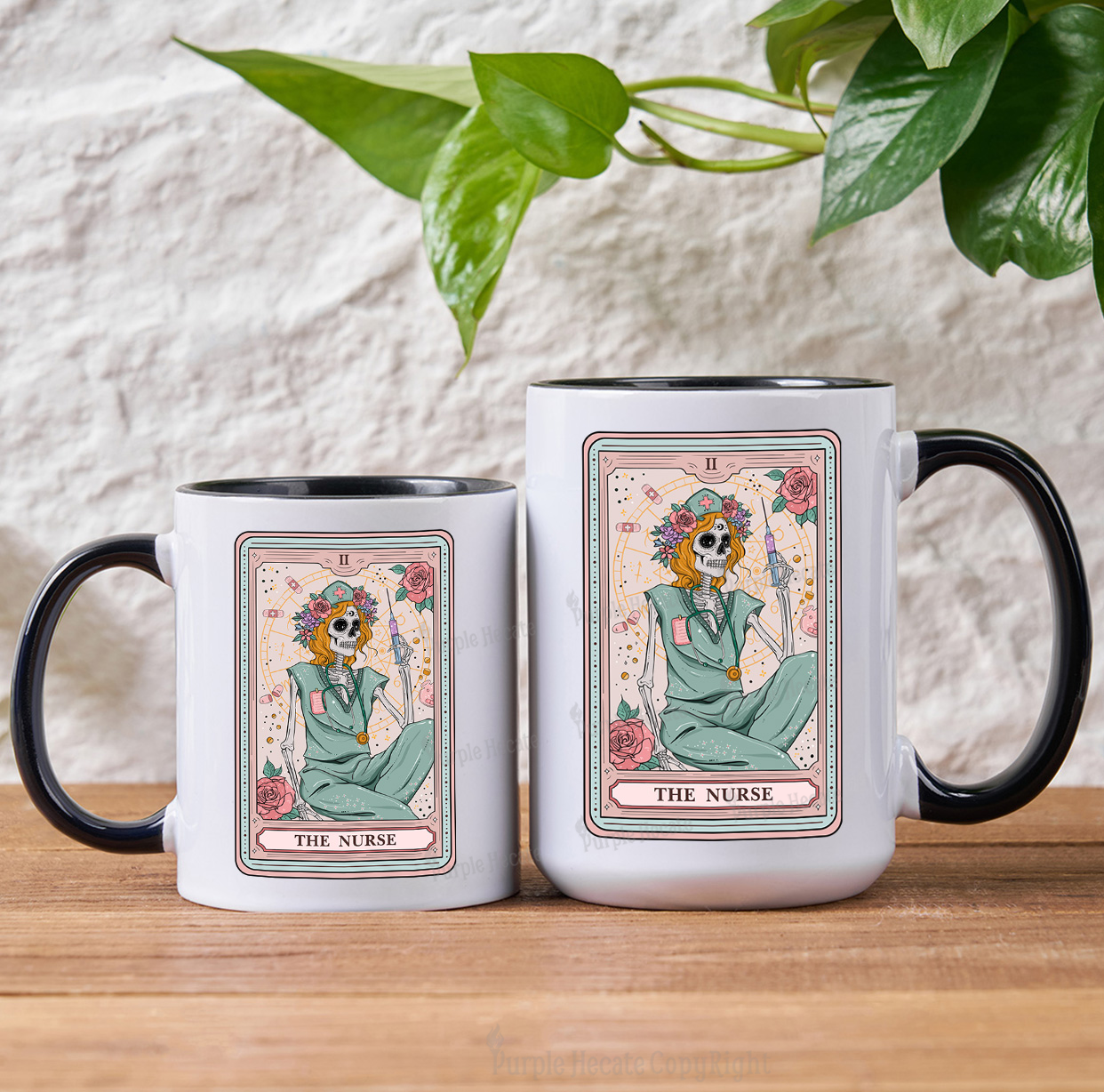 Purplehecate The Nurse Tarot Mug