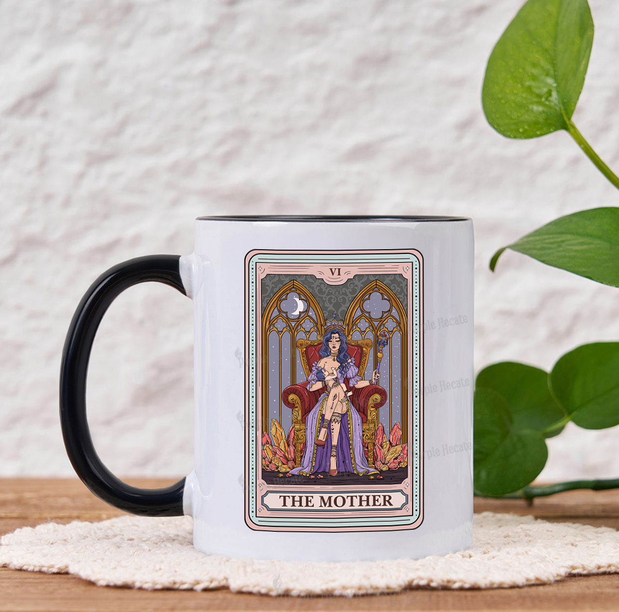 Purplehecate The Mother Tarot Card Mug