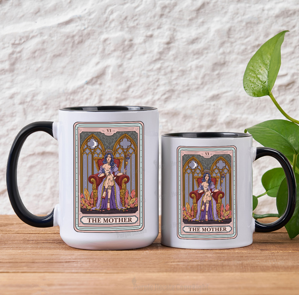 Purplehecate The Mother Tarot Card Mug