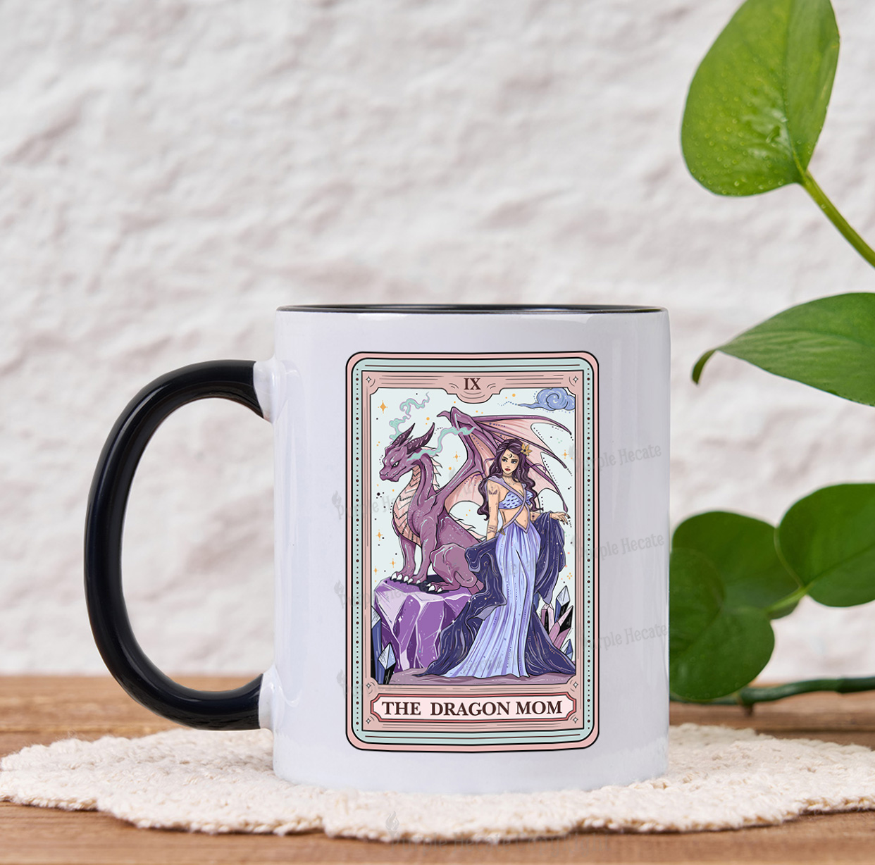 Purplehecate The Dragon Tarot Mug