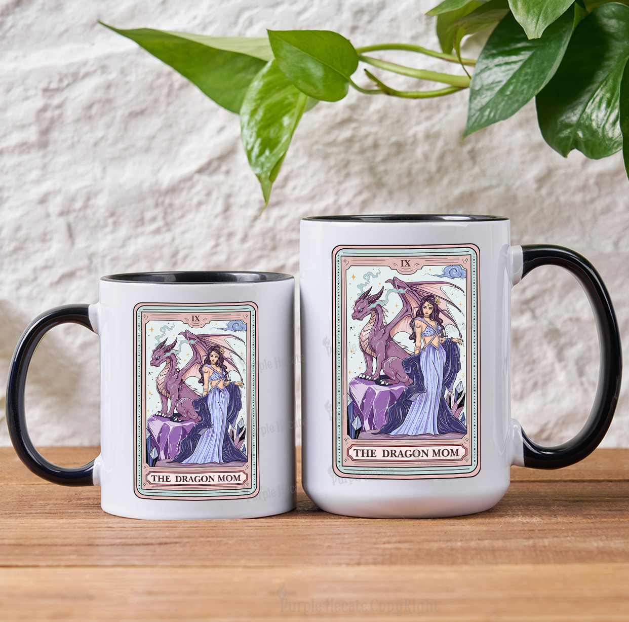 Purplehecate The Dragon Tarot Mug