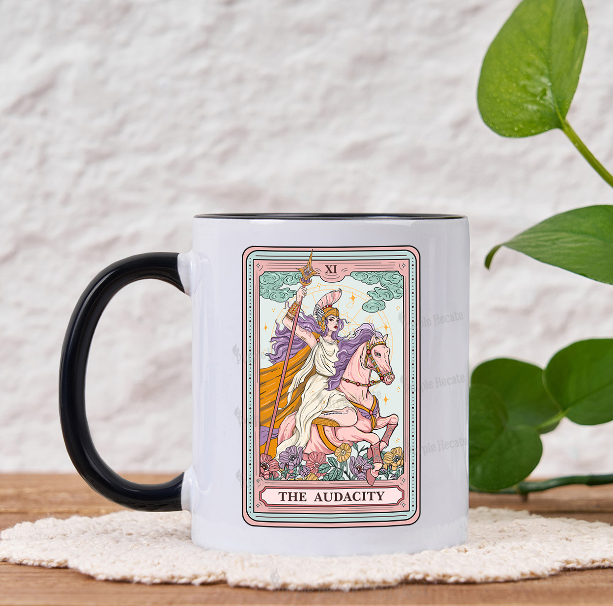 Purplehecate The Audacity Tarot Card Mug
