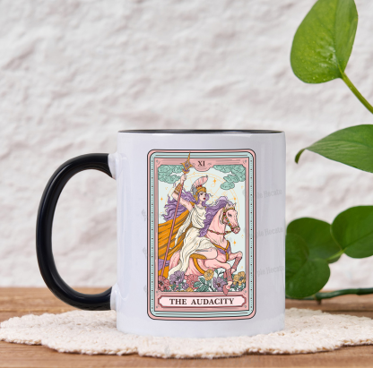 Purplehecate The Audacity Tarot Card Mug