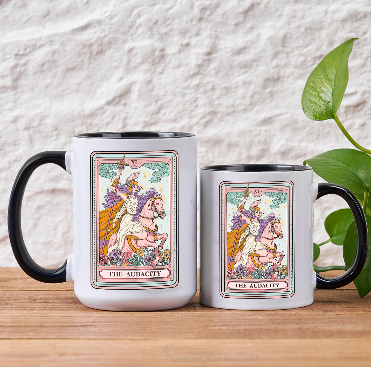 Purplehecate The Audacity Tarot Card Mug