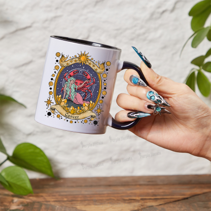 Purplehecate Celestial Cancer Zodiac Mug