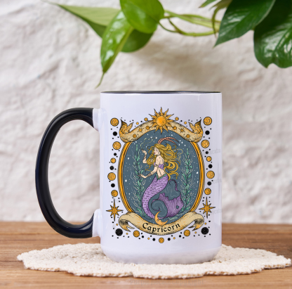 Purplehecate Celestial Capricorn Zodiac Mug