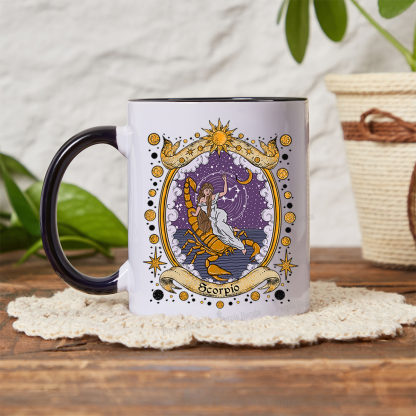 Purplehecate Celestial Scorpio Zodiac Mug
