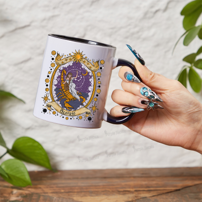 Purplehecate Celestial Scorpio Zodiac Mug