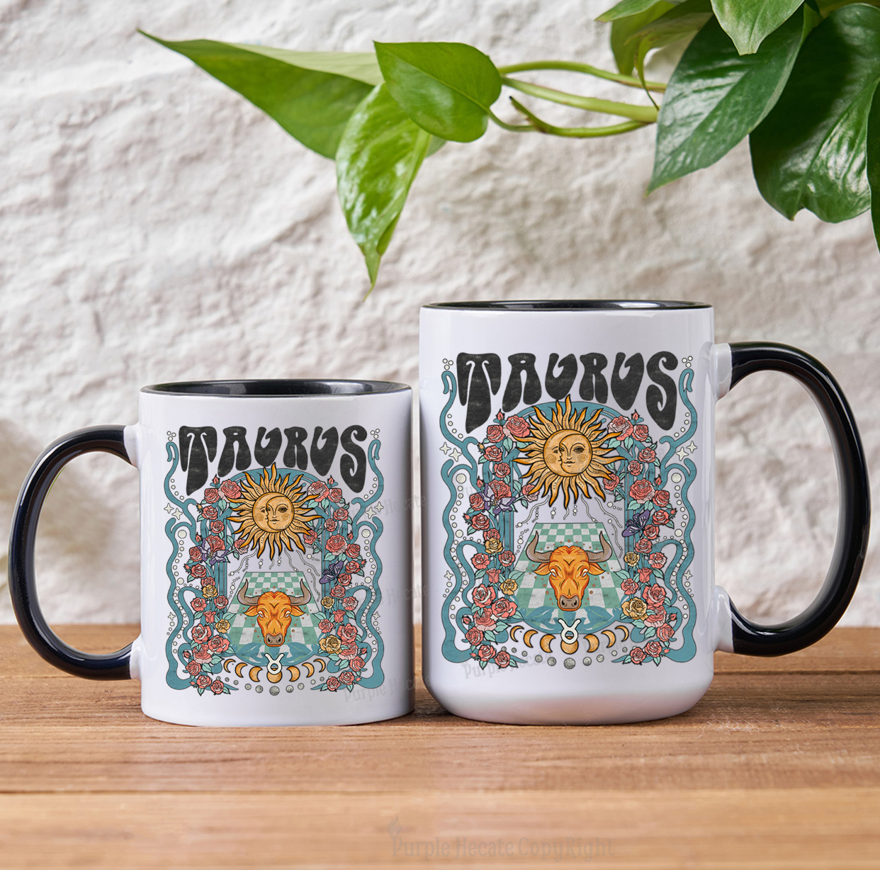 Purplehecate Taurus Spirit Zodiac Mug