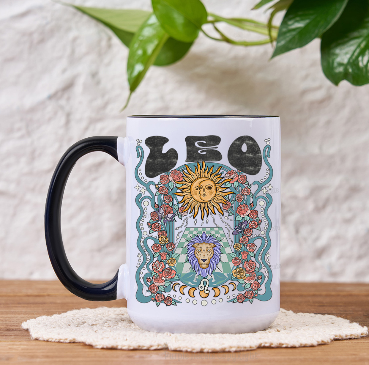 Purplehecate Leo Spirit Zodiac Mug