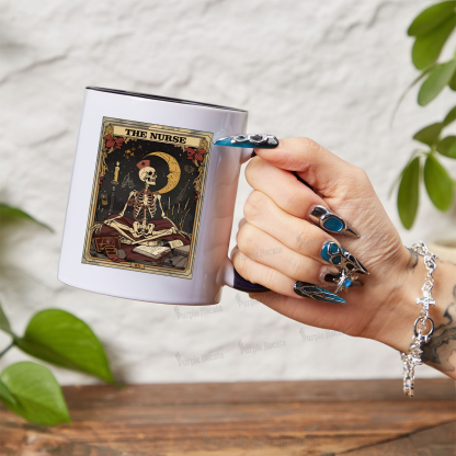 Purplehecate The Nurse Tarot Card Mug