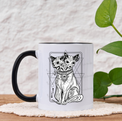 Purplehecate The Cat Goddess Bastet Mug