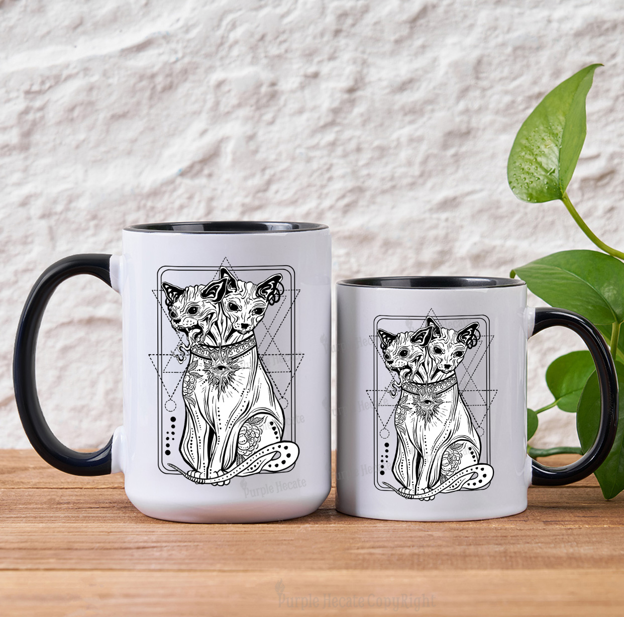 Purplehecate The Cat Goddess Bastet Mug