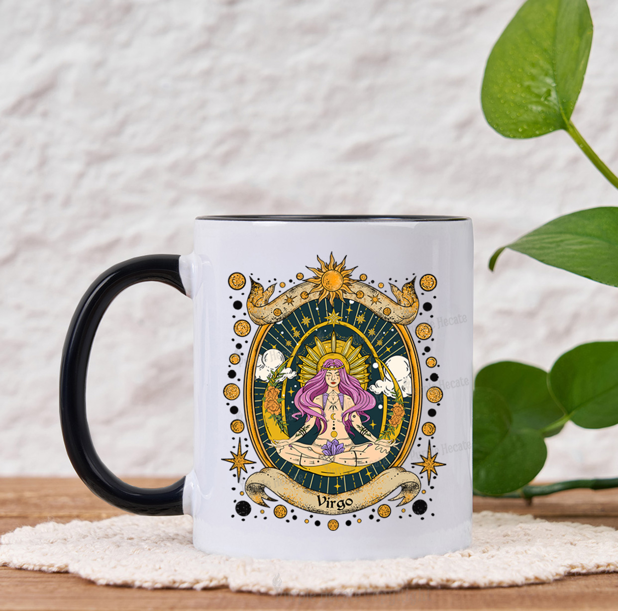 Purplehecate Virgo Radiance Zodiac Mug