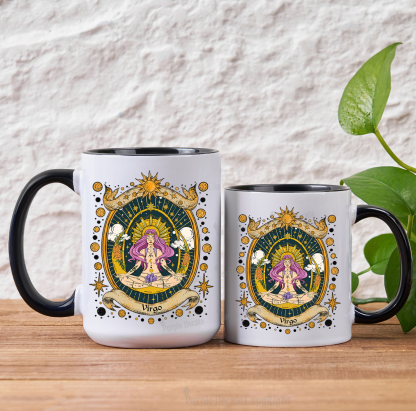 Purplehecate Virgo Radiance Zodiac Mug