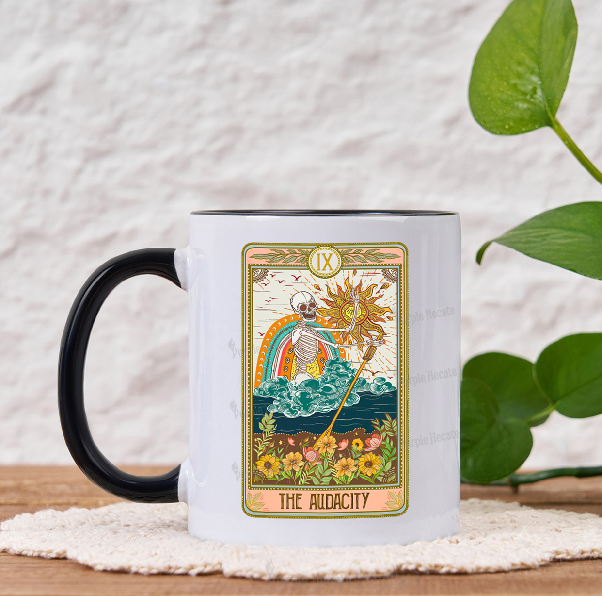 Purplehecate The Audacity Tarot Card Mug