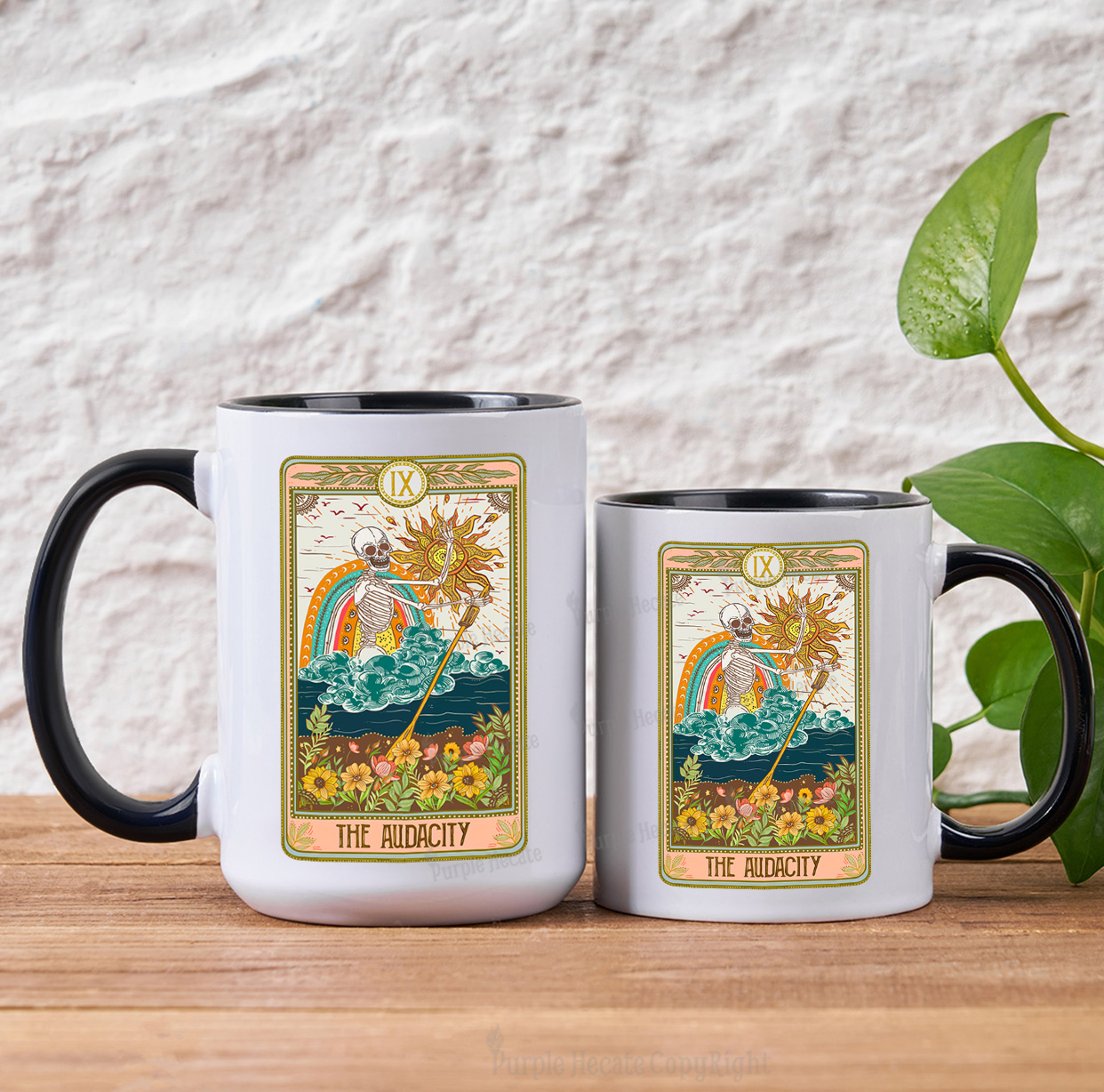 Purplehecate The Audacity Tarot Card Mug