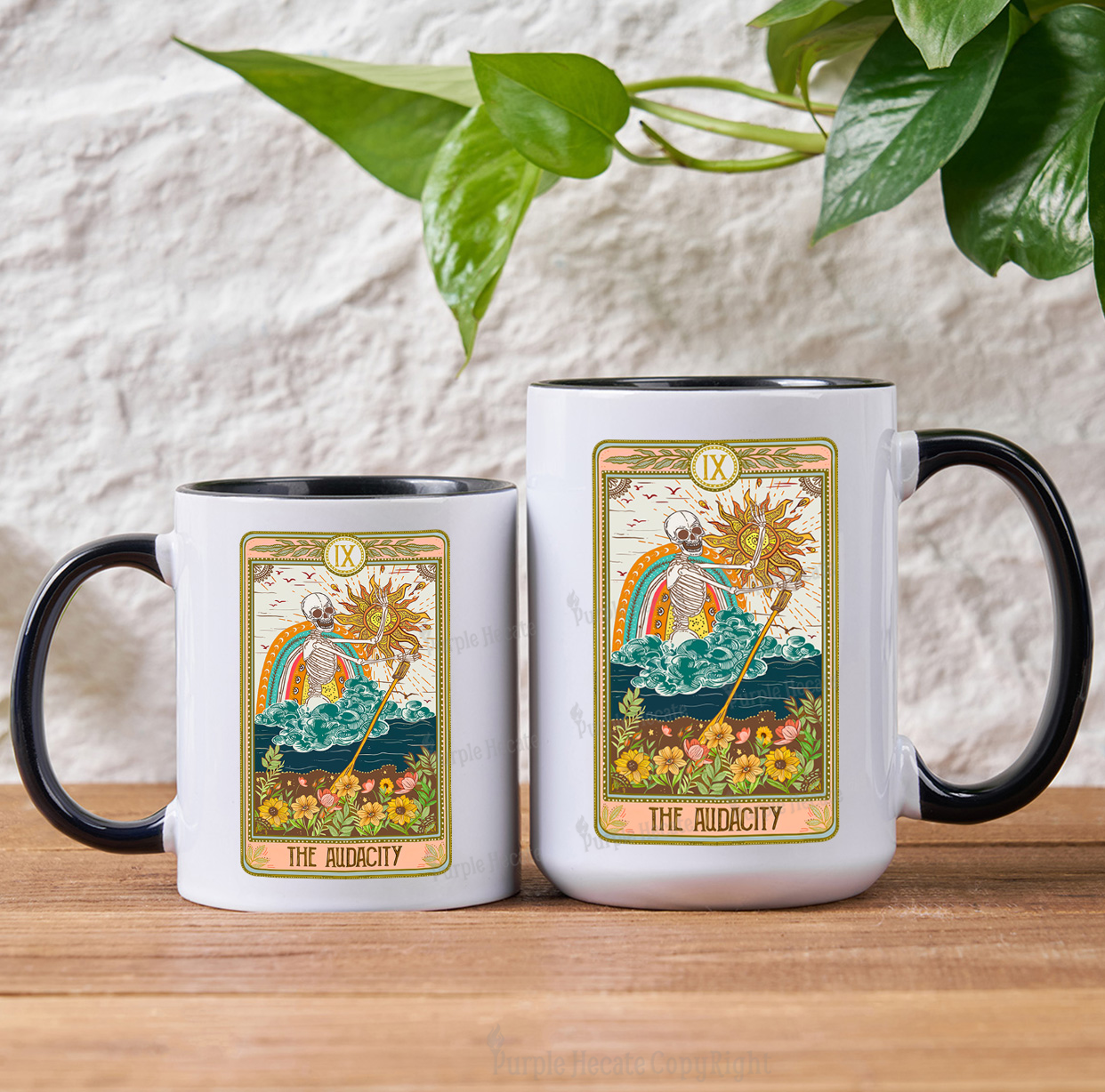 Purplehecate The Audacity Tarot Card Mug
