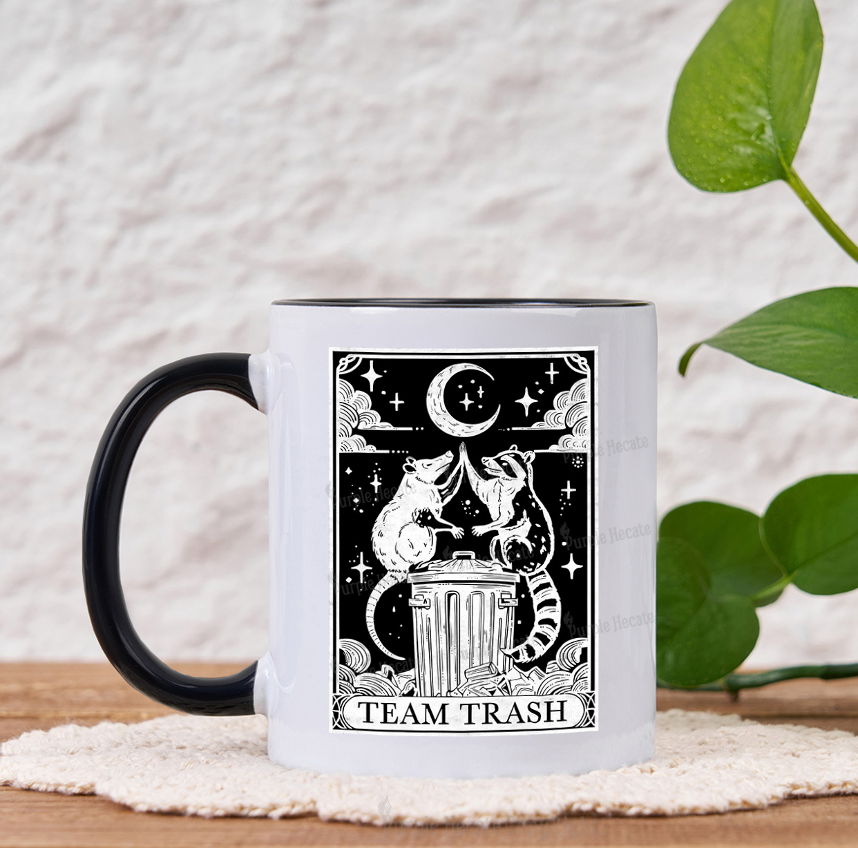 Purplehecate The Team Trash Tarot Mug
