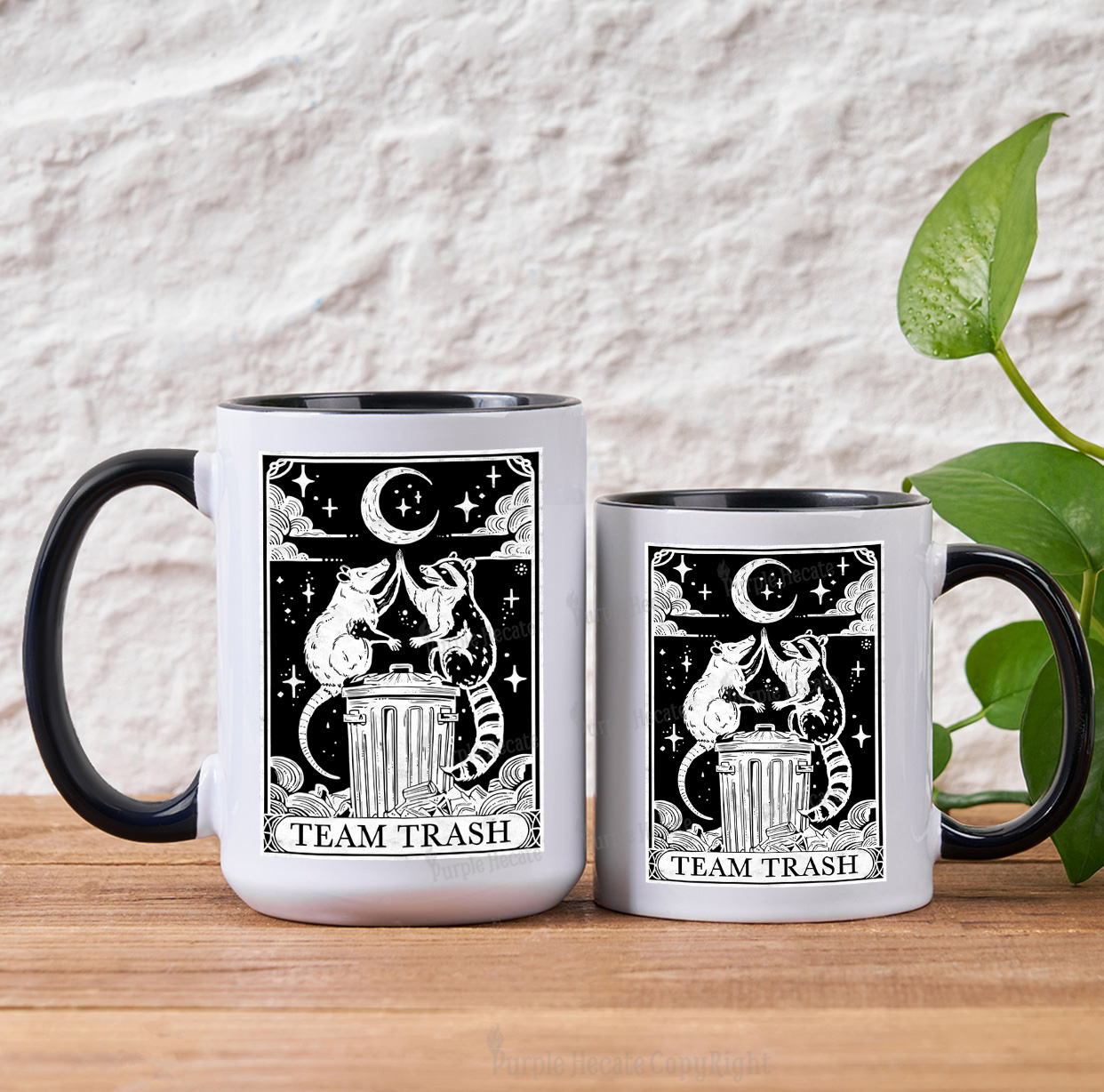 Purplehecate The Team Trash Tarot Mug