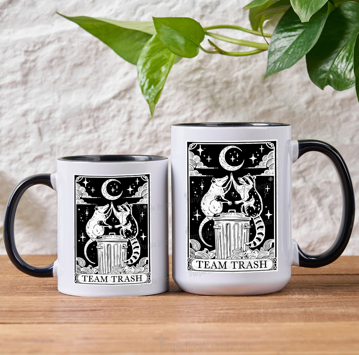 Purplehecate The Team Trash Tarot Mug