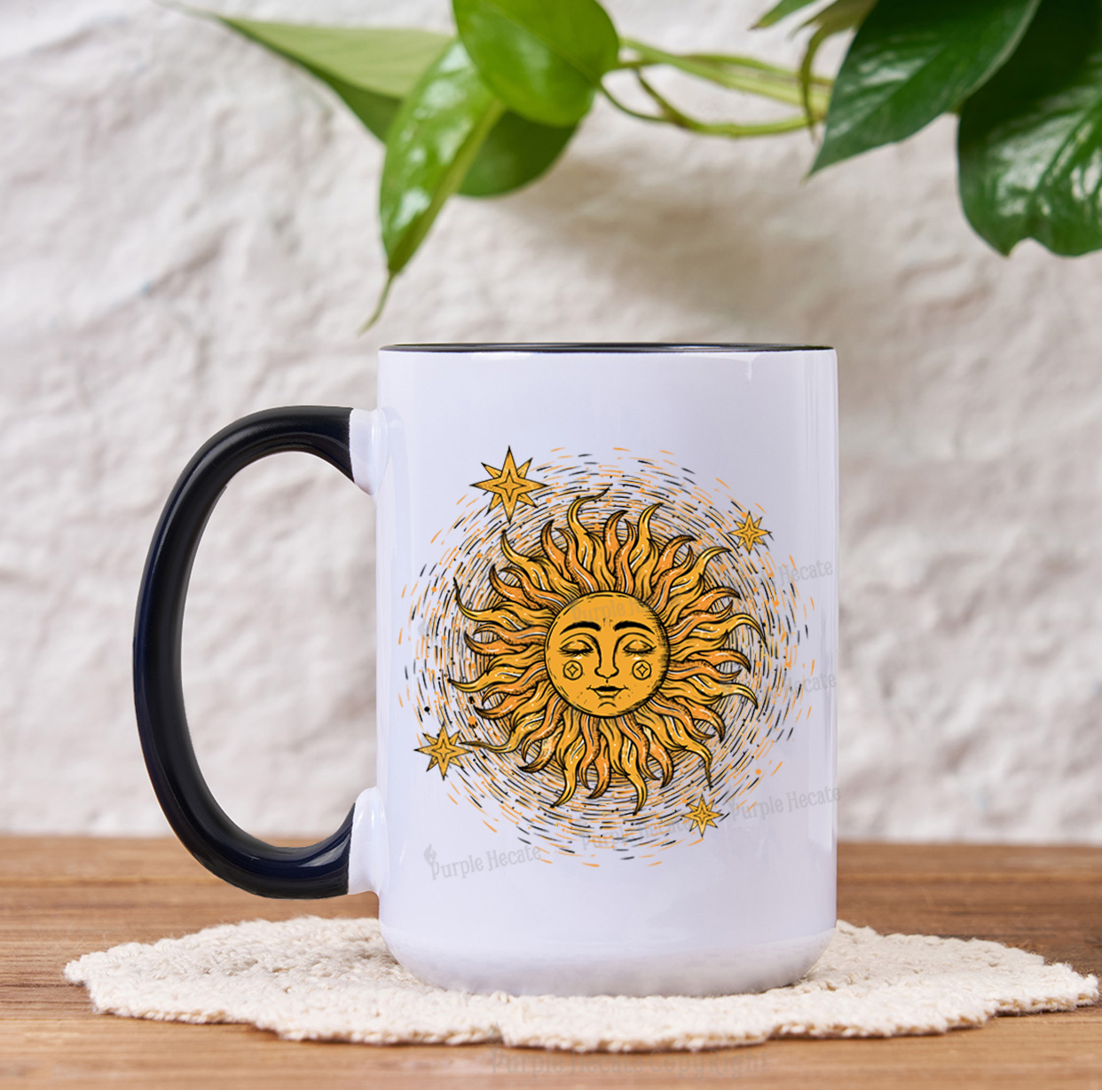 Purplehecate Celestial Sun Mug