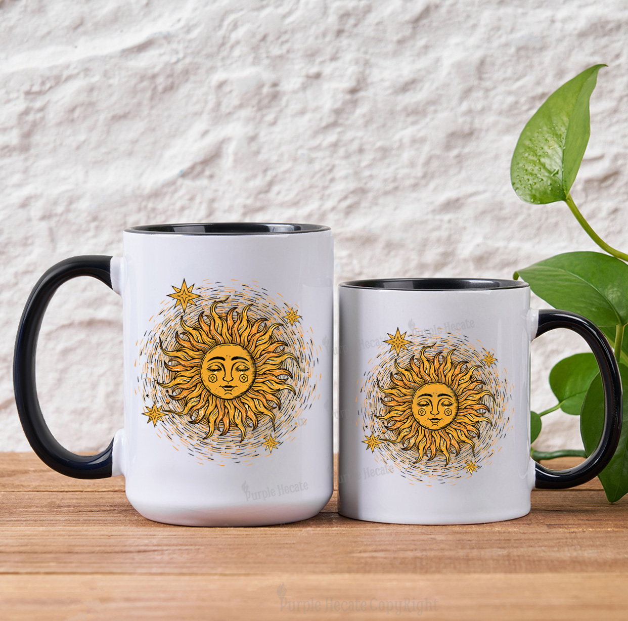 Purplehecate Celestial Sun Mug