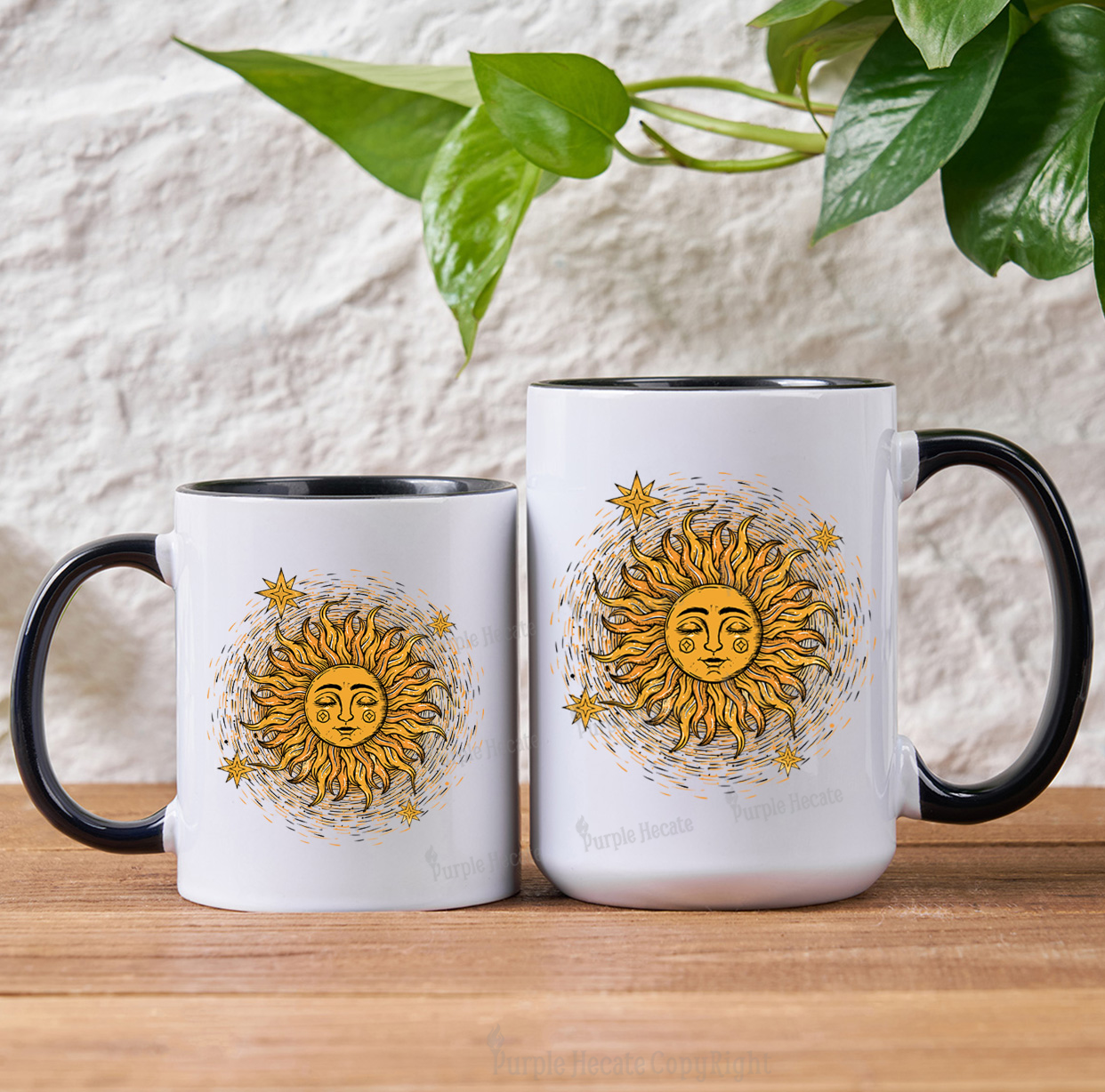 Purplehecate Celestial Sun Mug