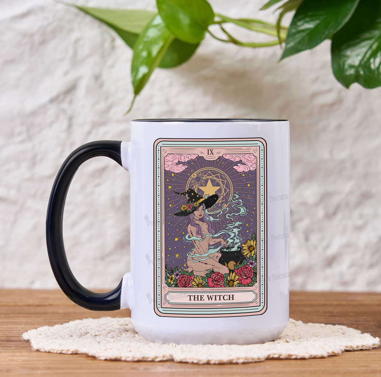 Purplehecate The Witch Tarot Mug