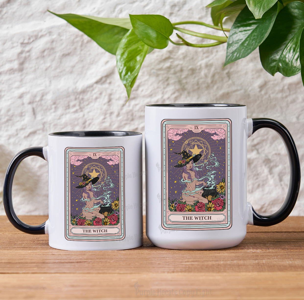 Purplehecate The Witch Tarot Mug