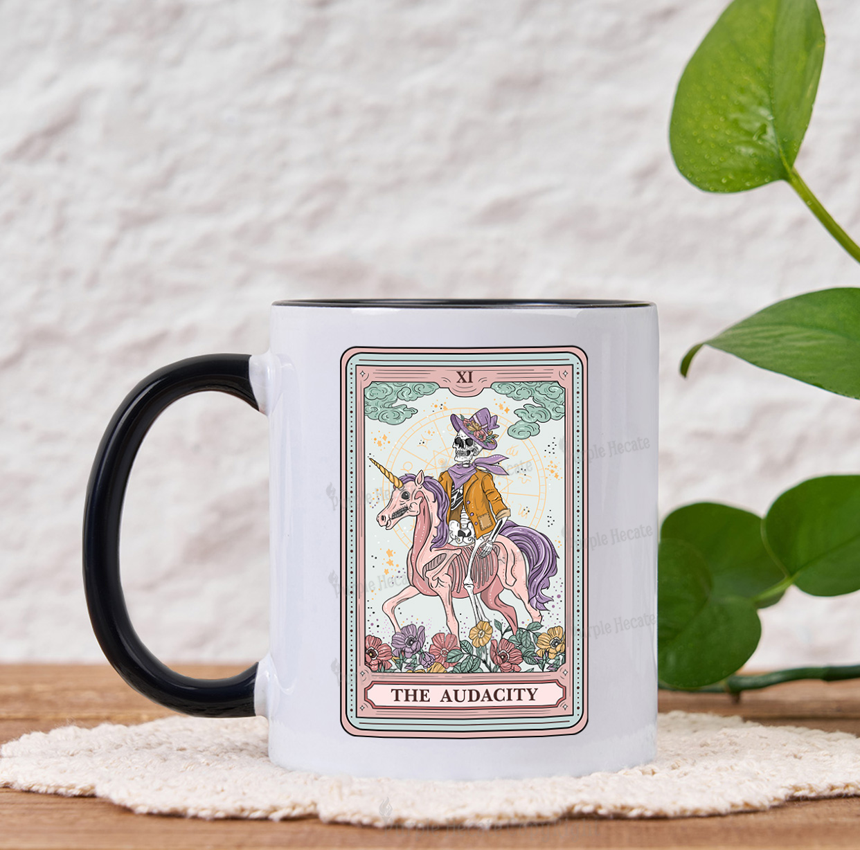 Purplehecate The Audacity Tarot Card Mug