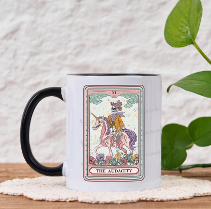 Purplehecate The Audacity Tarot Card Mug