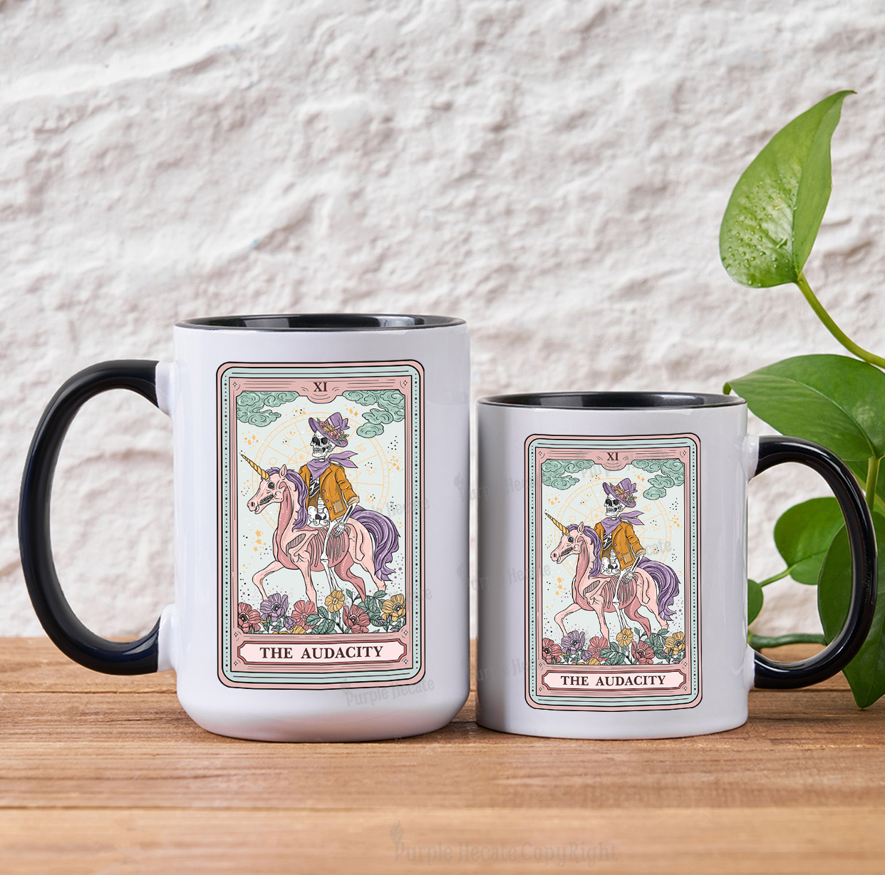 Purplehecate The Audacity Tarot Card Mug