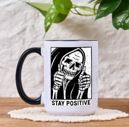 Purplehecate Stay Positive Mug