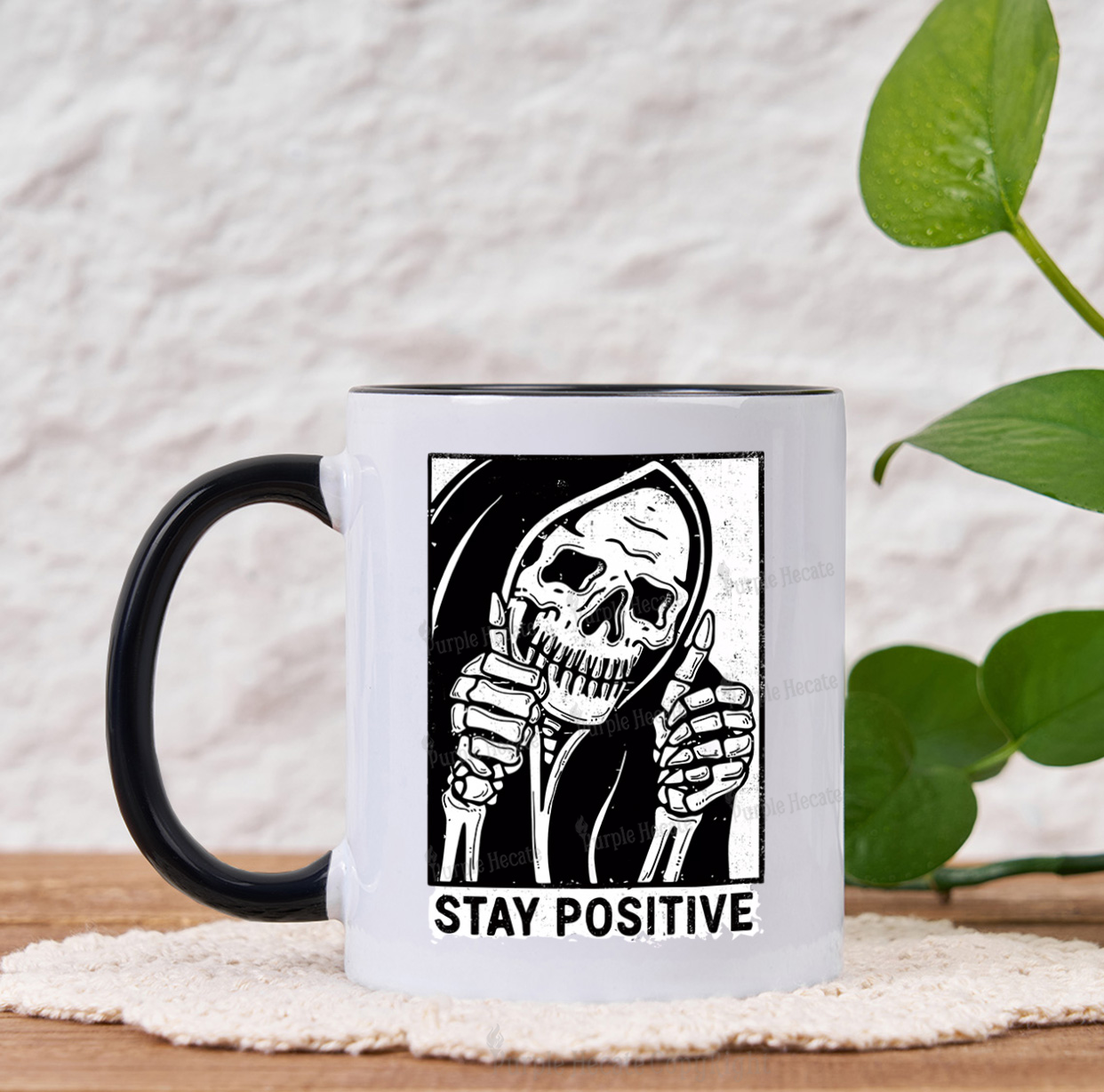 Purplehecate Stay Positive Mug