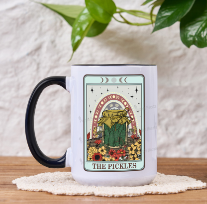 Purplehecate The Pickles Tarot Mug