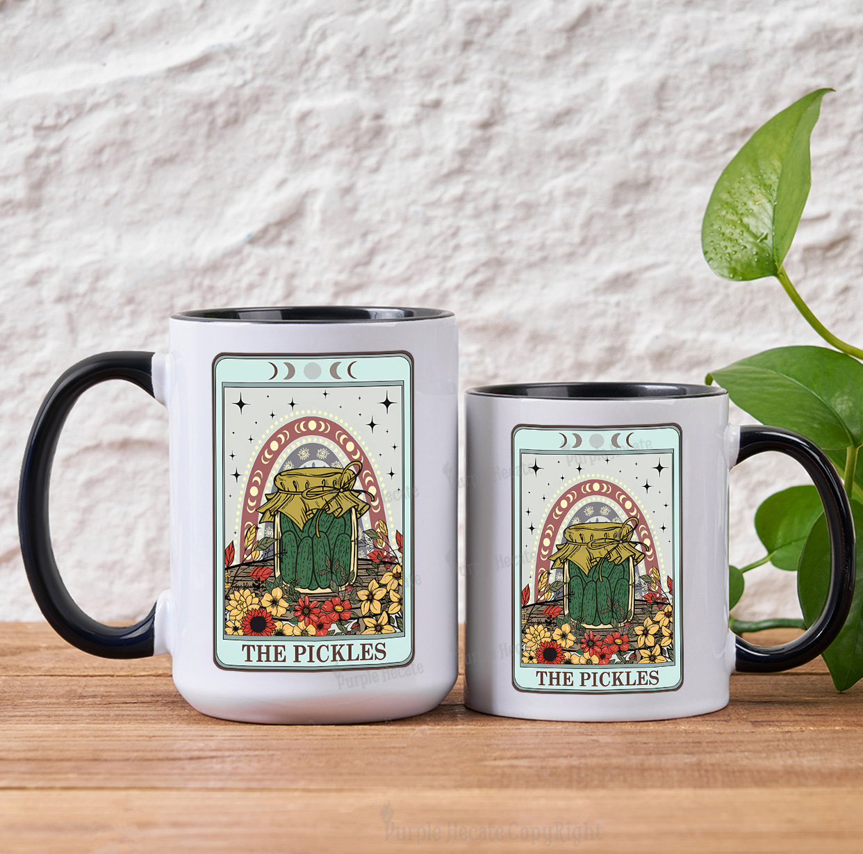 Purplehecate The Pickles Tarot Mug