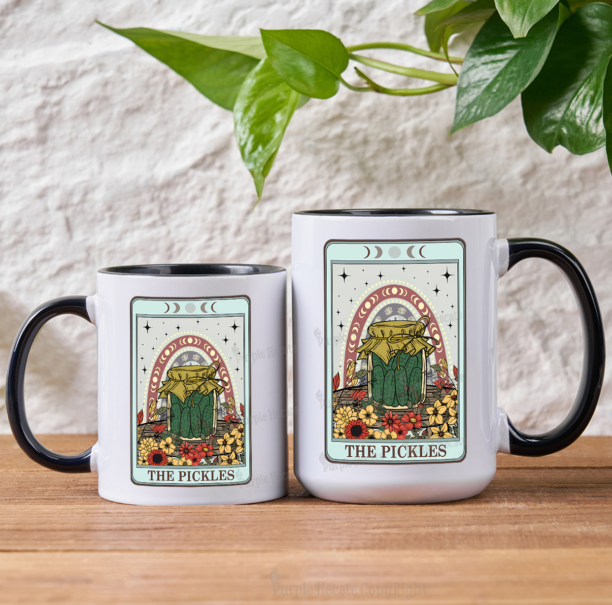 Purplehecate The Pickles Tarot Mug