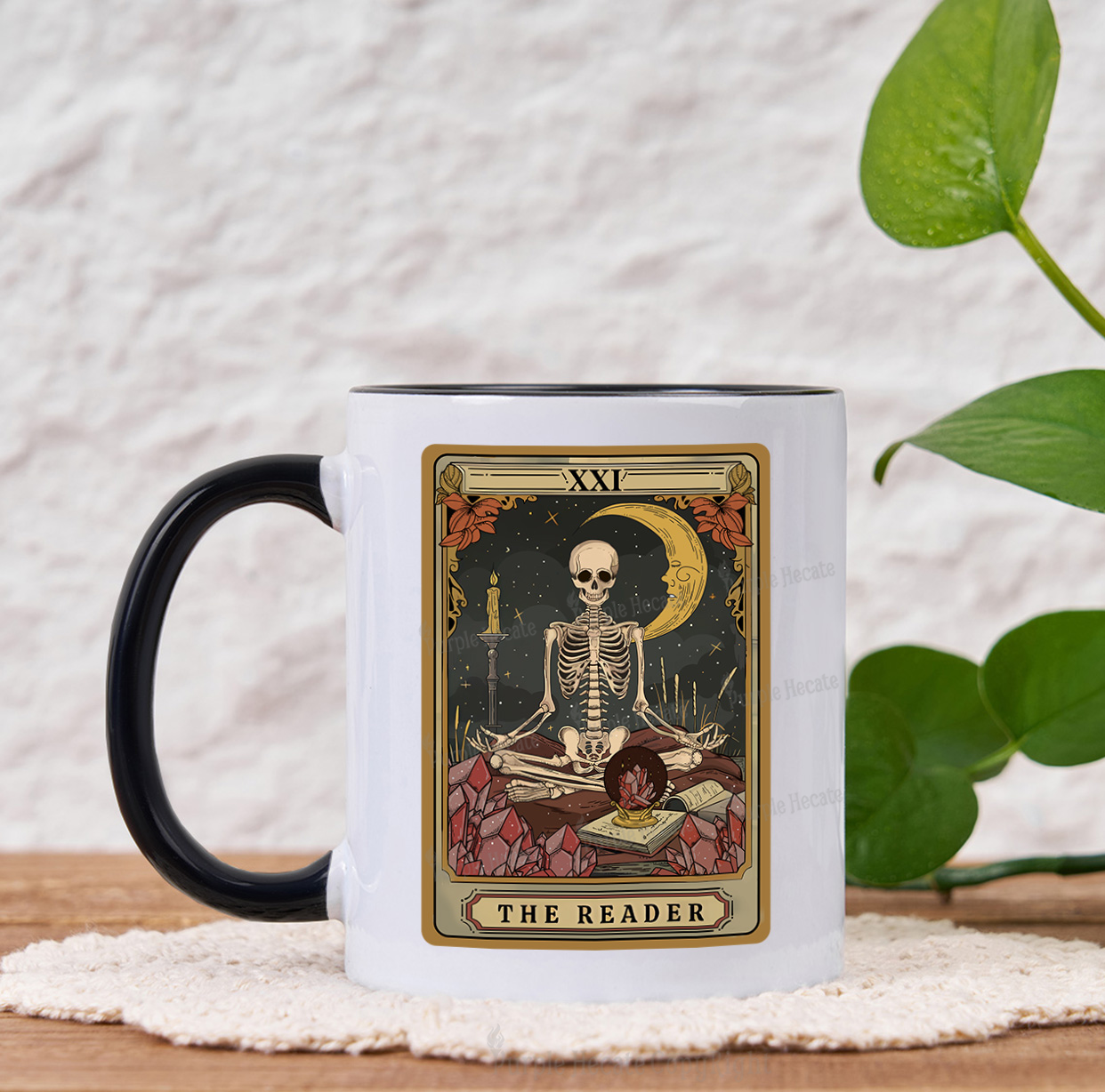 Purplehecate The Reader Tarot Mug