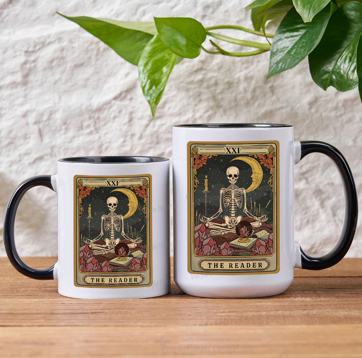 Purplehecate The Reader Tarot Mug