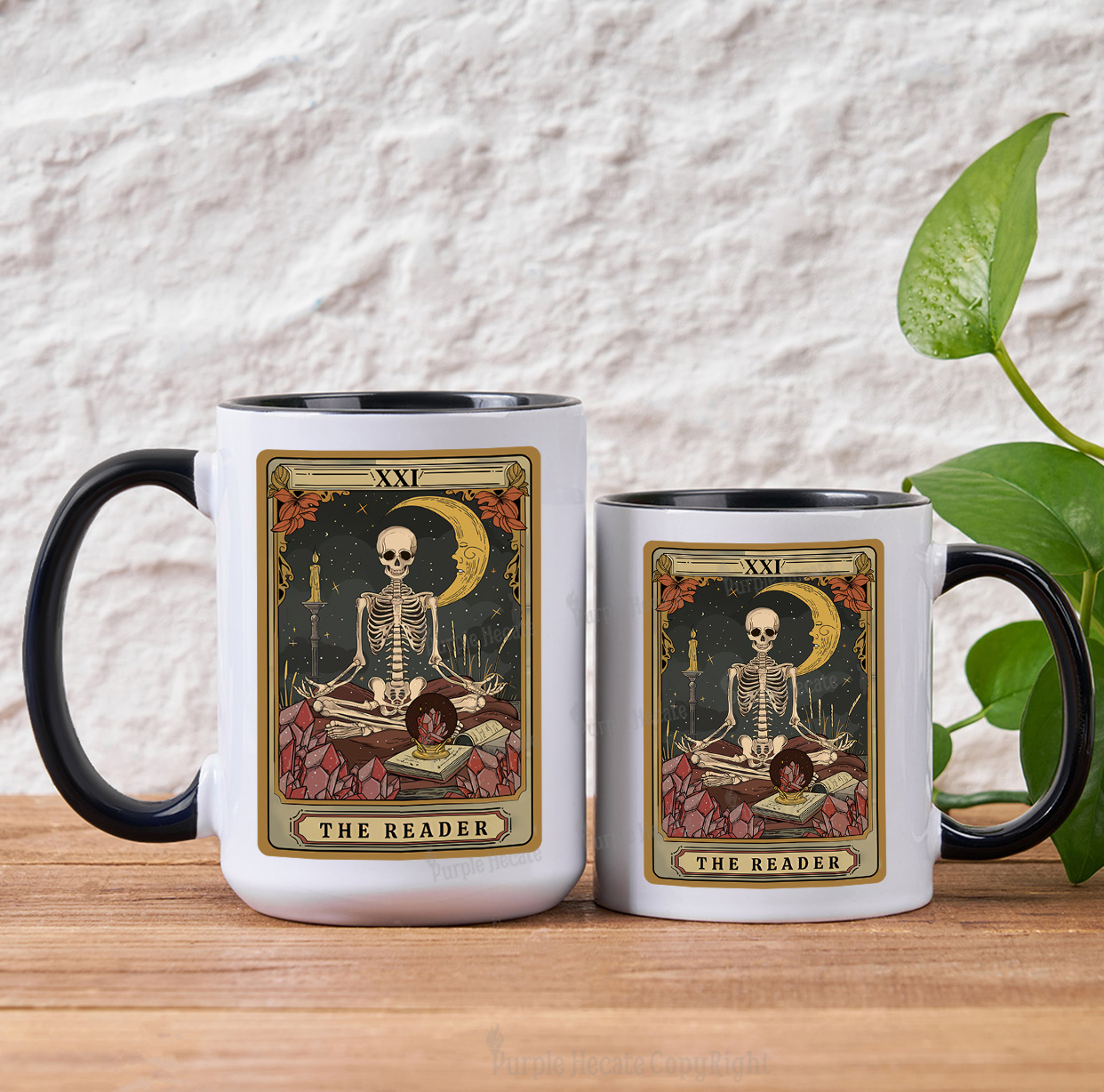 Purplehecate The Reader Tarot Mug